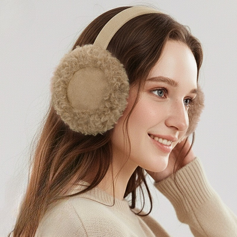 Earmuffs Foldable - Earmuffs Women, Plush Winter Warmth, Earmuffs