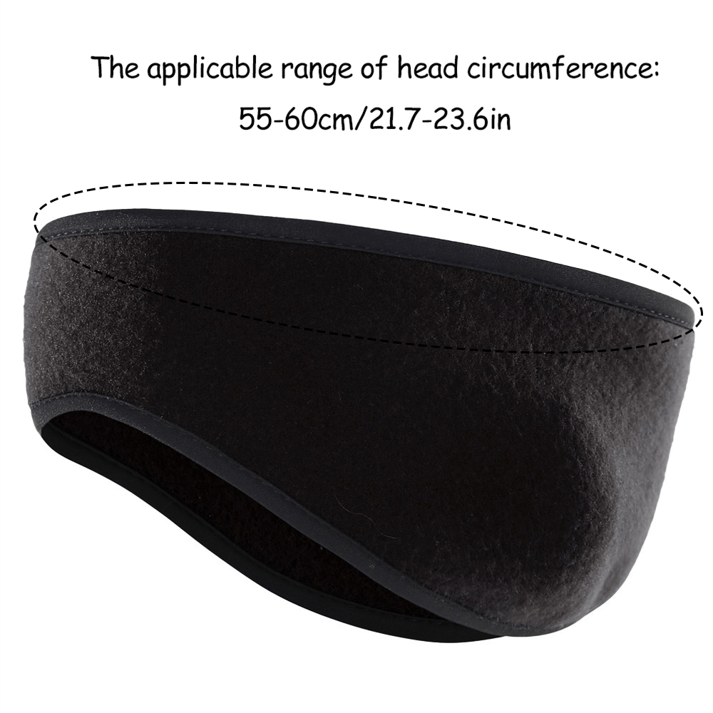 1PC Winter Fleece Earmuffs Col - Fleece Ear Warmer Band incelemesi ve fiyatı