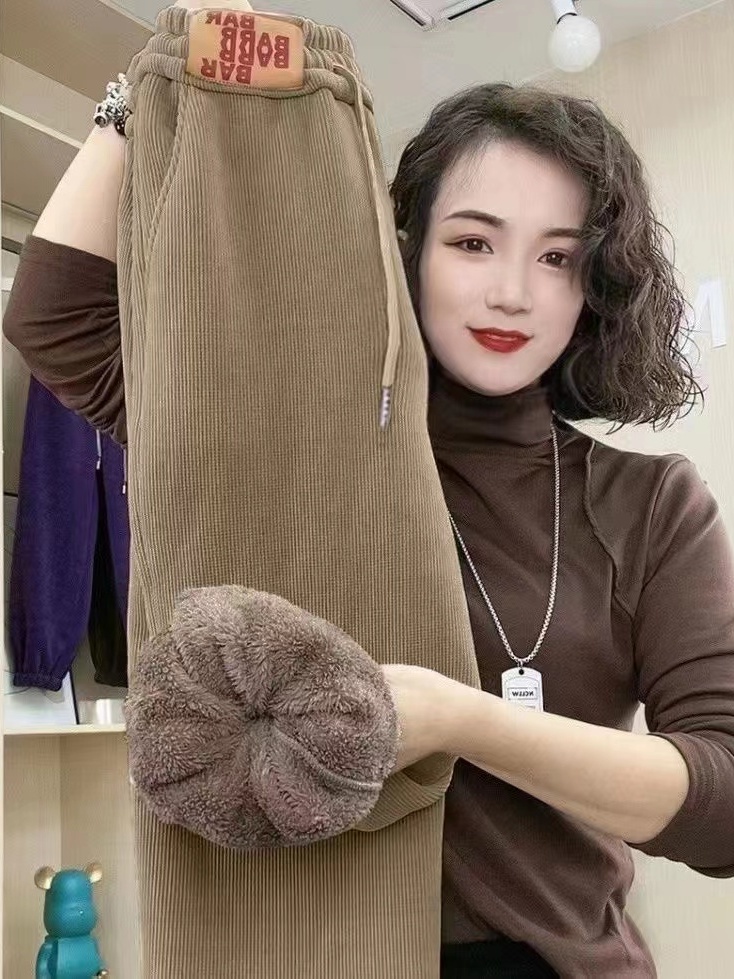 Winter New plus Size Corduroy  - Corduroy Pant Warm incelemesi ve fiyatı