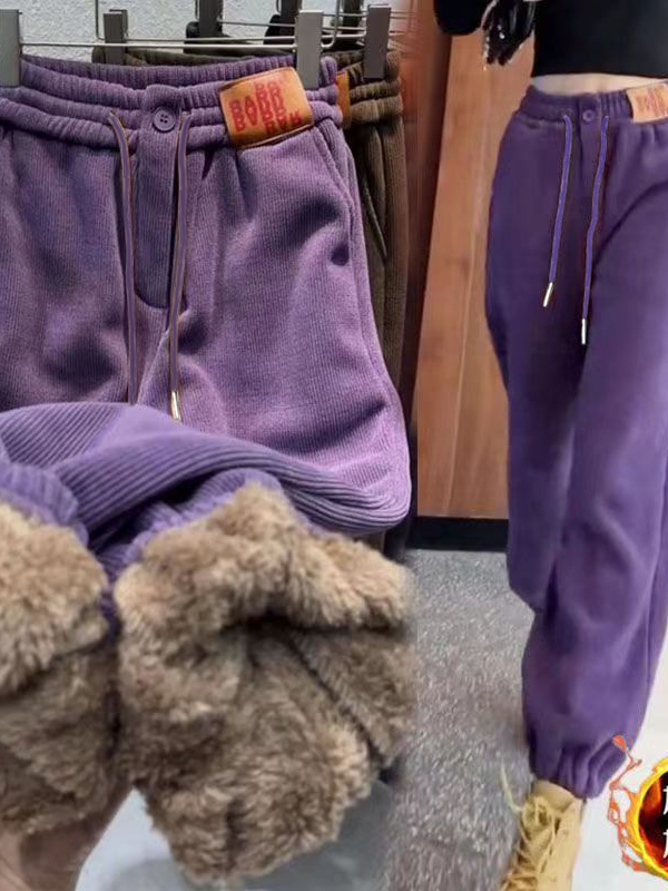 Winter New plus Size Corduroy  - Corduroy Pant Warm incelemesi ve fiyatı