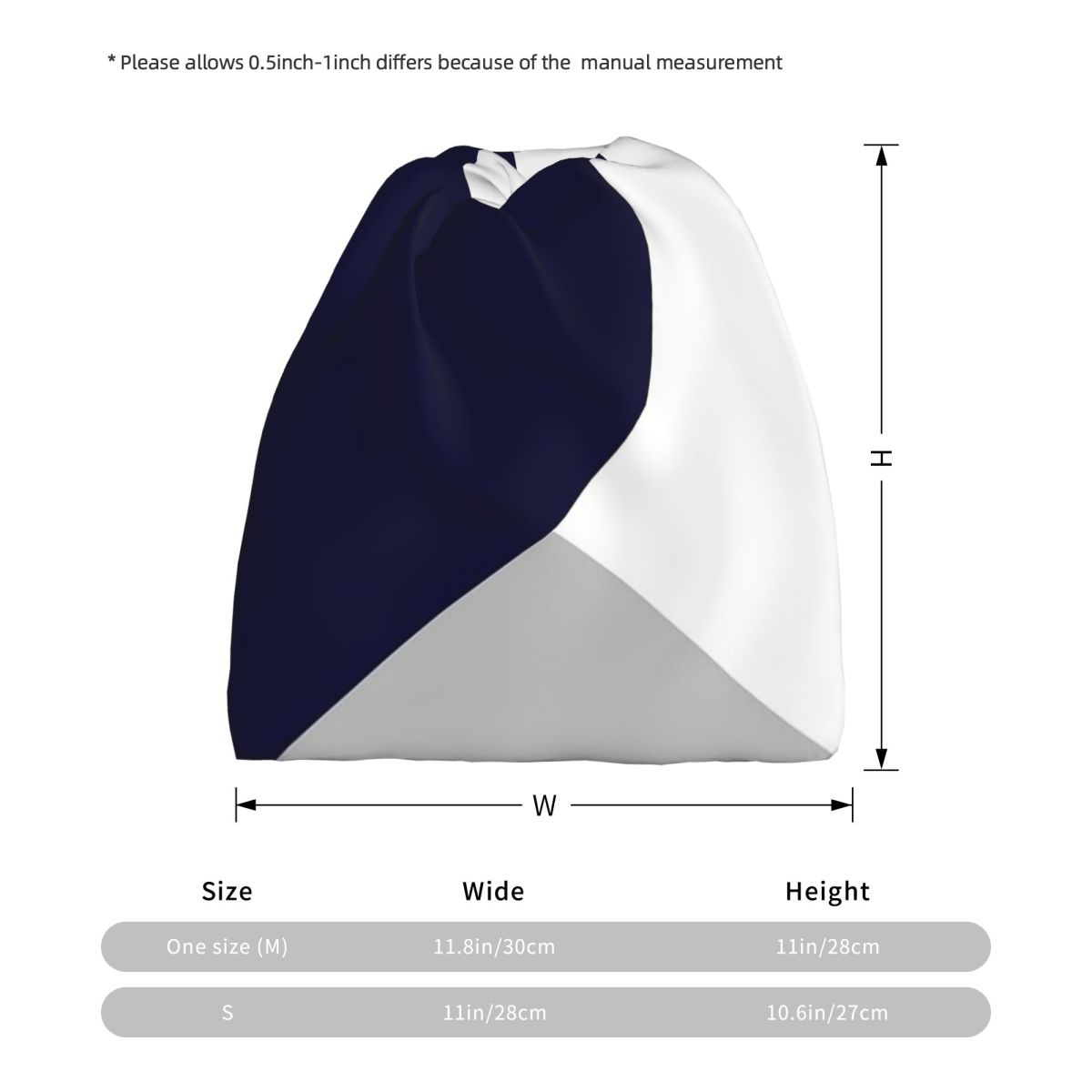 Tricolor Navy Blue Silver Gray - Knit Beanie Hat Warm incelemesi ve fiyatı