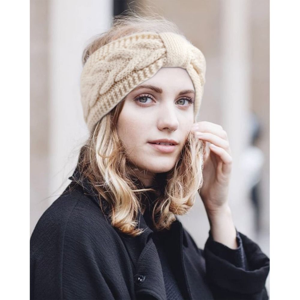 Winter Knitted Women Headbands - Winter Headband Fleece incelemesi ve fiyatı