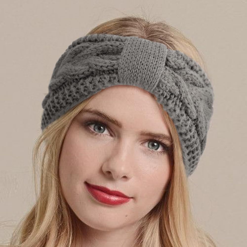 Winter Knitted Women Headbands - Winter Headband Fleece incelemesi ve fiyatı