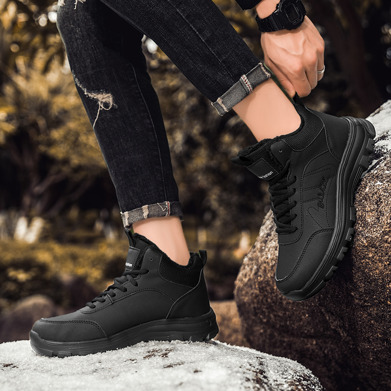 Brand Men's Boots Warm Plush S - Waterproof Winter Boot incelemesi ve fiyatı