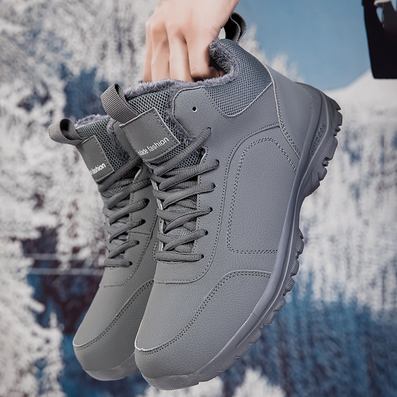 Winter Men's Boots Warm Plush  - Waterproof Winter Boot incelemesi ve fiyatı