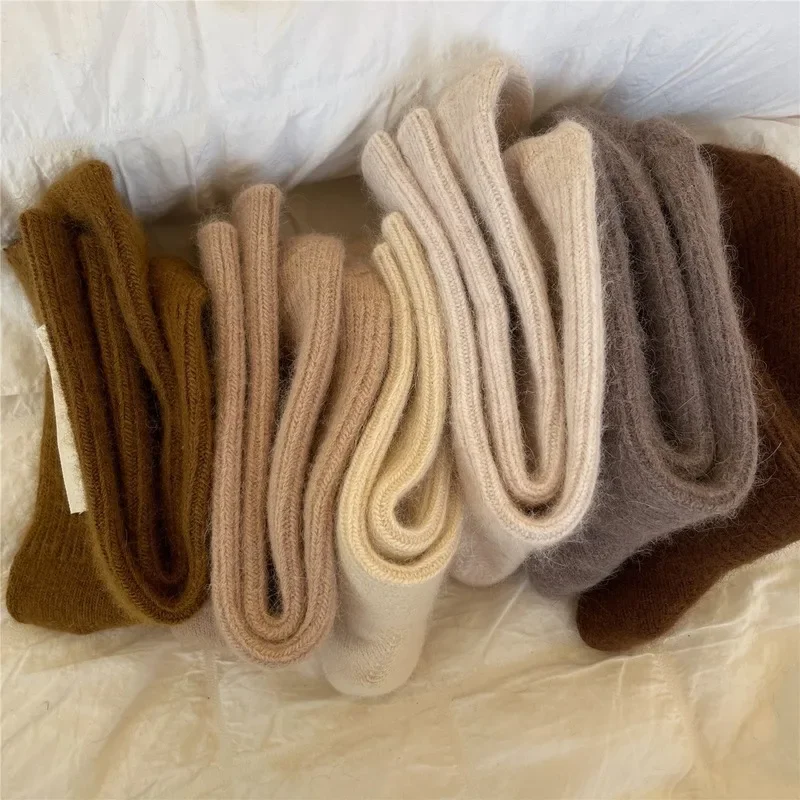 Rabbit Hair Winter Woman Socks - Thermal Sock Wool incelemesi ve fiyatı