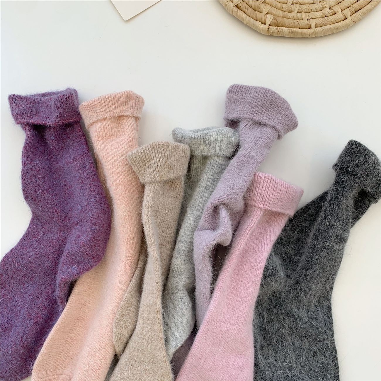 Rabbit Hair Winter Woman Socks - Thermal Sock Wool incelemesi ve fiyatı