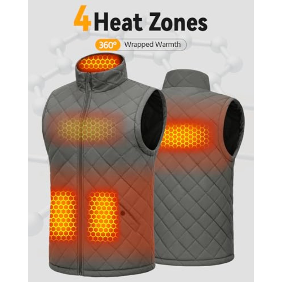 Wulcea Graphene Heated Vest Fo - Heated Vest Battery incelemesi ve fiyatı