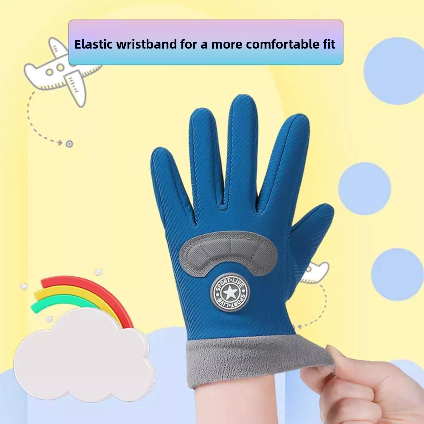 Children's Ski Gloves Winter W - Snow Glove Insulated incelemesi ve fiyatı