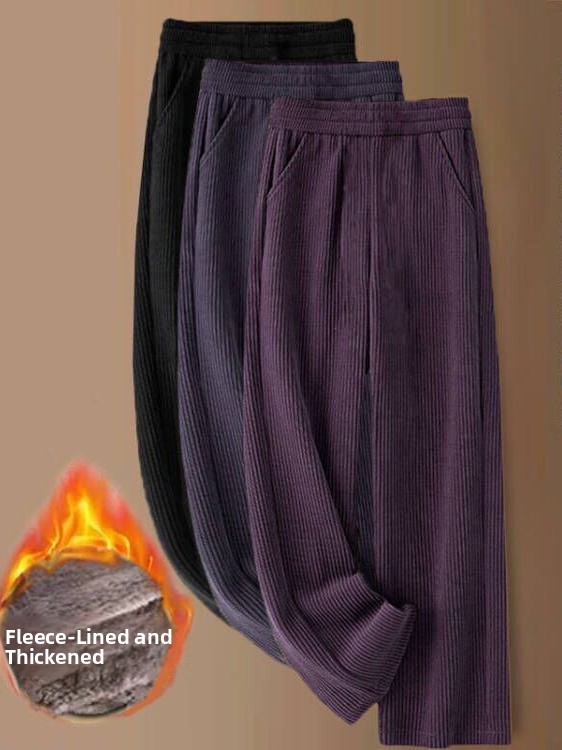 Thiened Fce Wide Leg Pants Hig - Corduroy Pant Warm incelemesi ve fiyatı