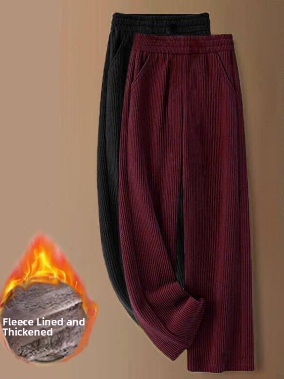Thiened Fce Wide Leg Pants Hig - Corduroy Pant Warm incelemesi ve fiyatı