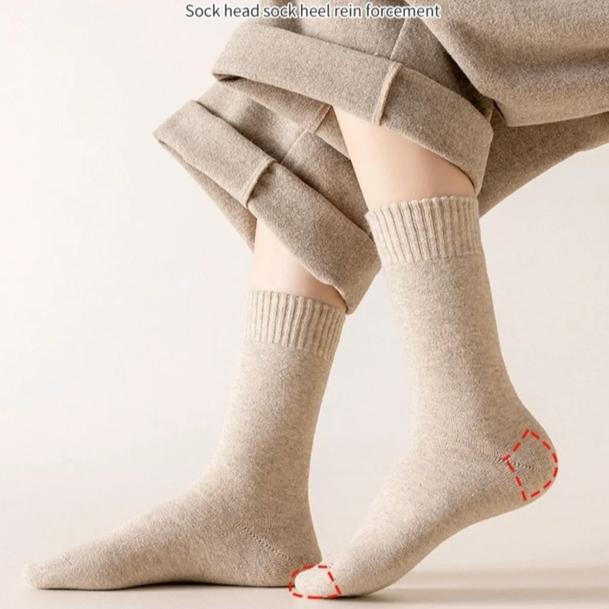 1 Pair Winter Warm Thermal Soc - Thermal Sock Wool incelemesi ve fiyatı