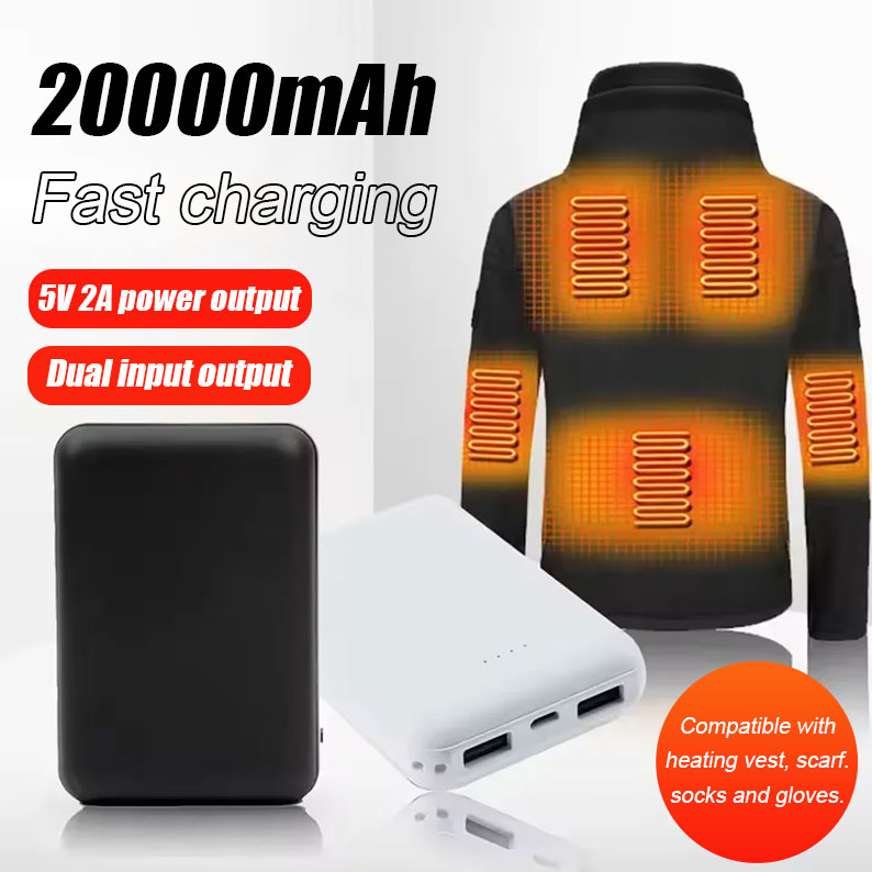 20000mAh Power Bank Portable U - Heated Vest Battery incelemesi ve fiyatı