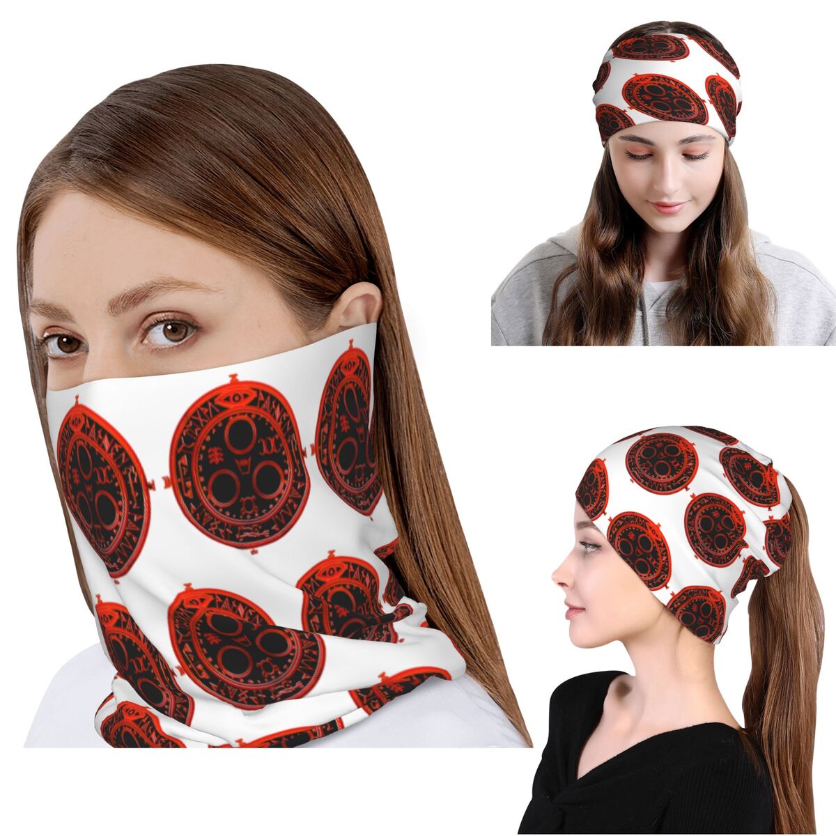 Silent Hill Bandana Neck Cover - Knit Beanie Hat Warm incelemesi ve fiyatı