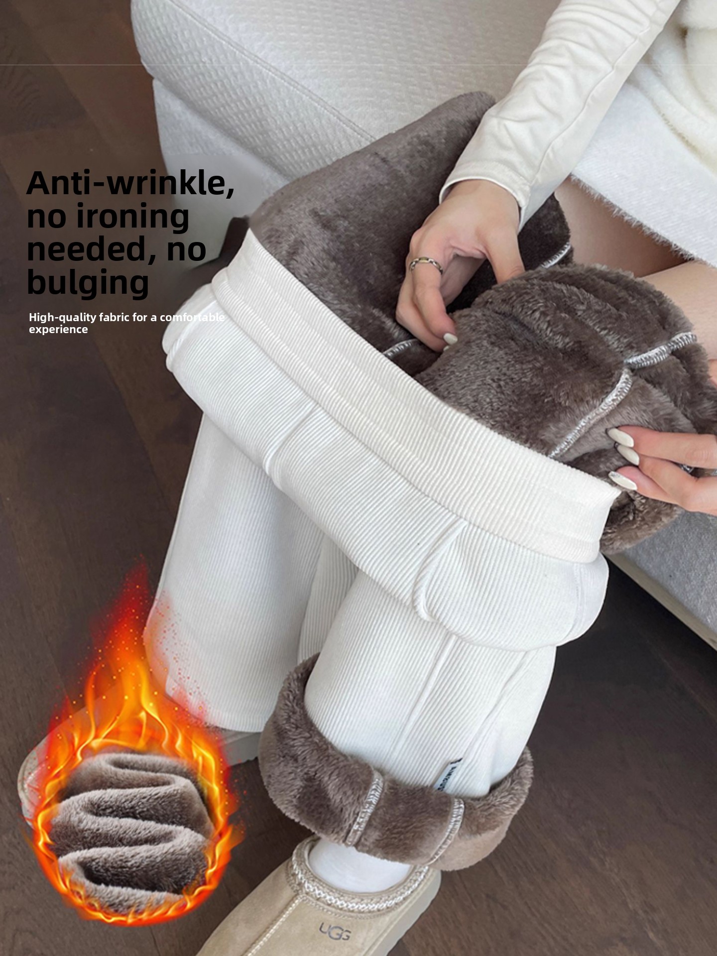 Lamb Velvet Thickened Women's  - Corduroy Pant Warm incelemesi ve fiyatı