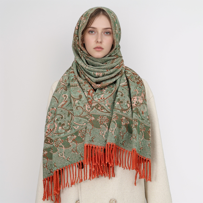 2024 Fashion Ethnic Style Wome - Cashmere Pashmina Wrap incelemesi ve fiyatı
