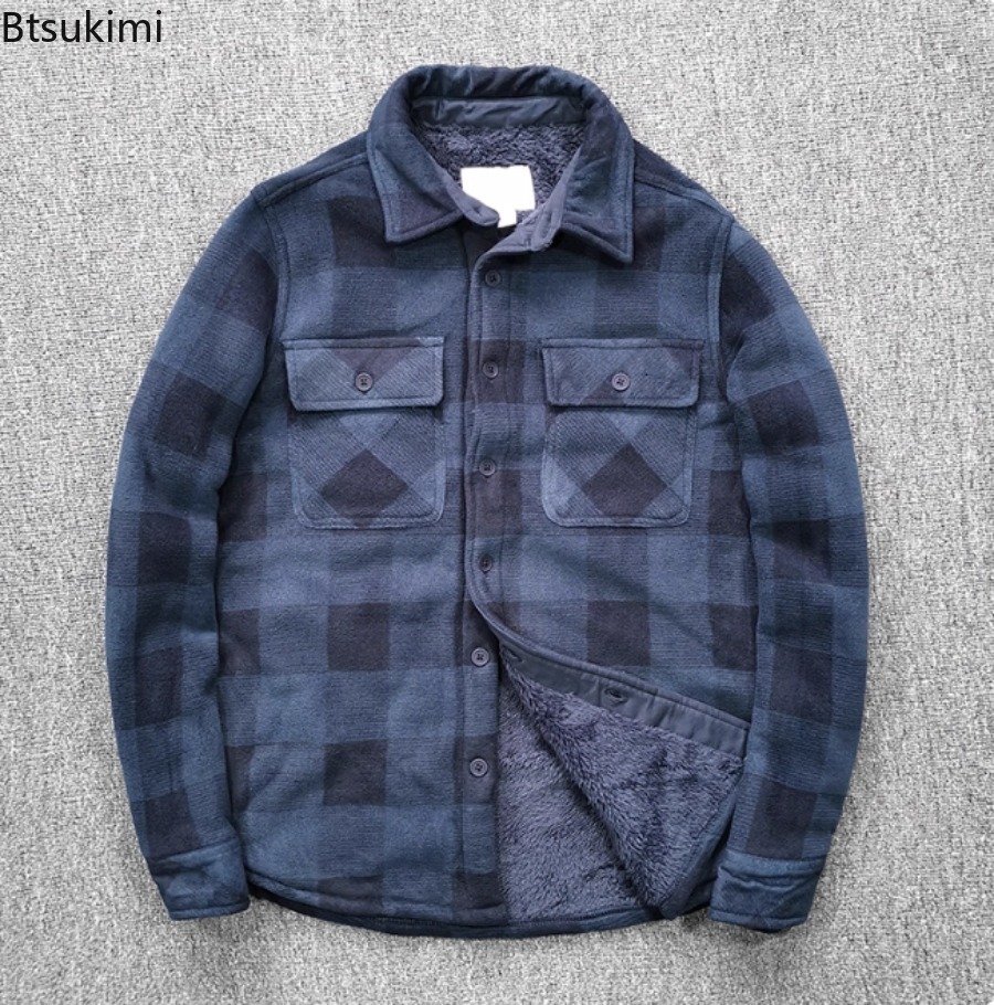 Mens Winter Fleece Linend Warm - Flannel Shirt Lined incelemesi ve fiyatı
