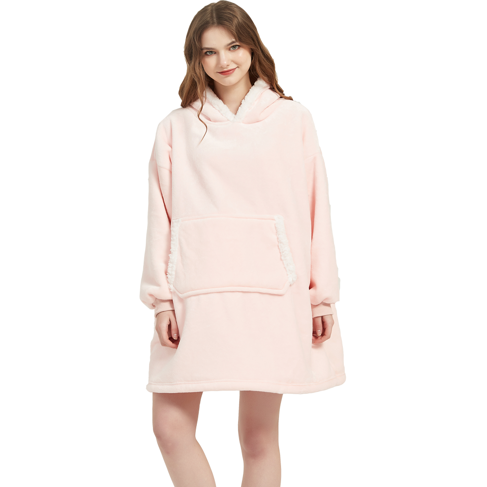 Microfiber Plush Coral Fleece  - Sherpa Hoodie Fleece incelemesi ve fiyatı