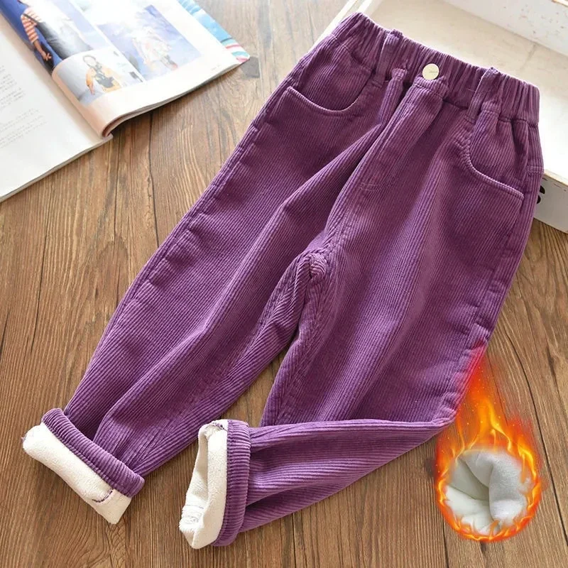 Velvet Lined Corduroy Kids Har - Corduroy Pant Warm incelemesi ve fiyatı