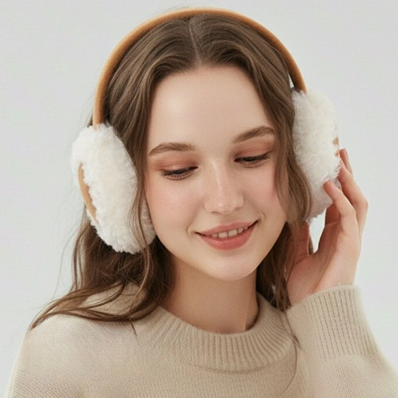 Earmuffs Women, Plush Winter W - Earmuffs Foldable incelemesi ve fiyatı