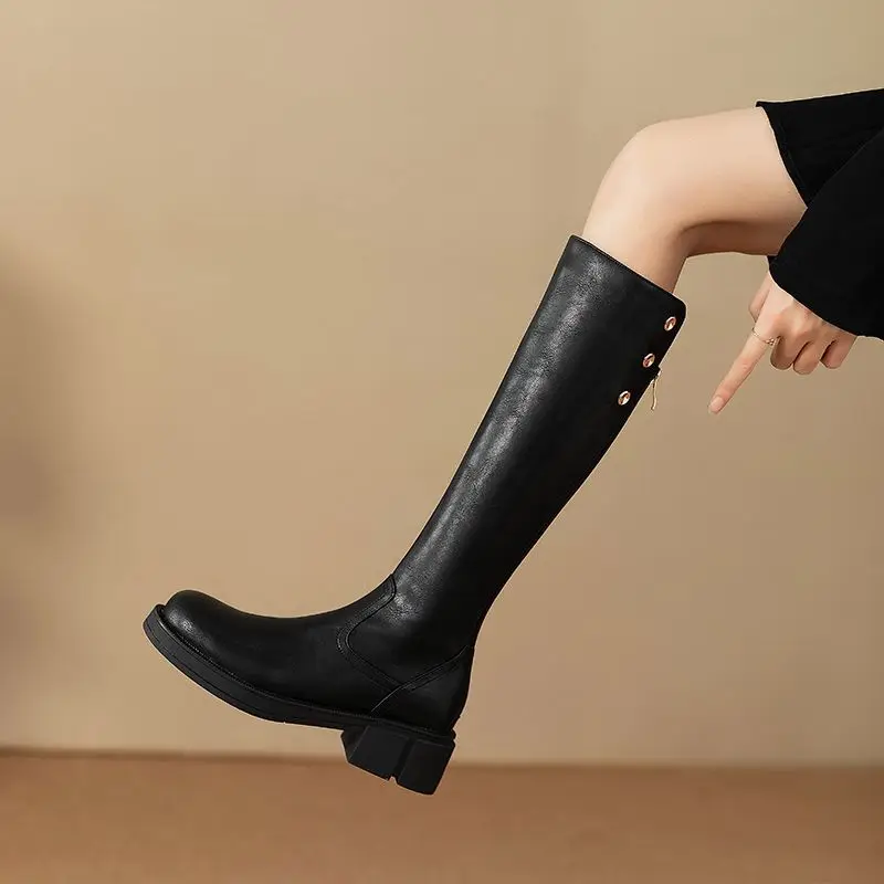 Autumn Winter Middle Heel Ladi - Waterproof Winter Boot incelemesi ve fiyatı